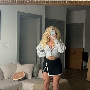 Black athletic Skirt